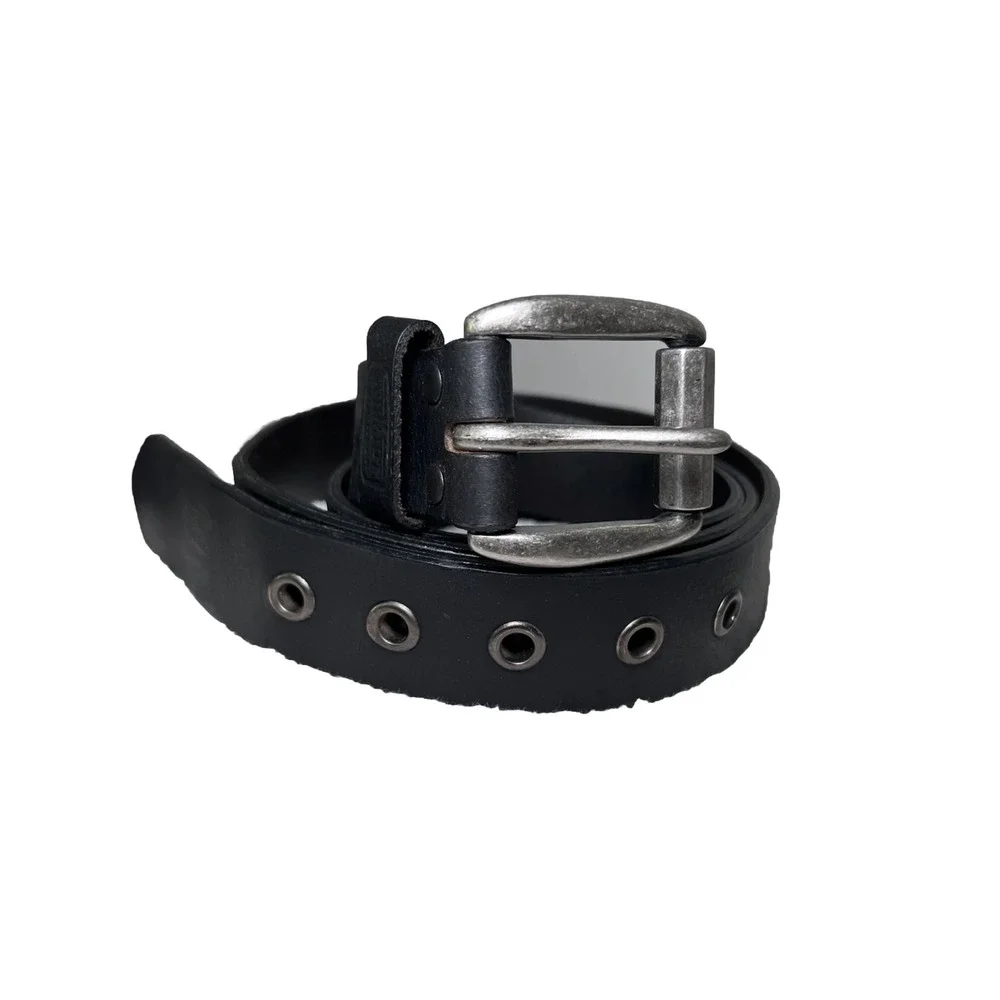 Schmidt Black Belt Genuine Leather Belt Men's Belt